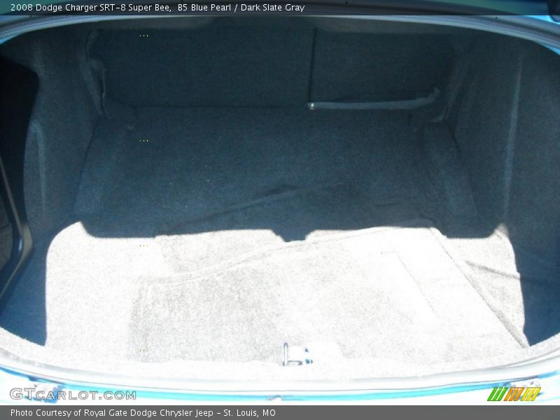 B5 Blue Pearl / Dark Slate Gray 2008 Dodge Charger SRT-8 Super Bee