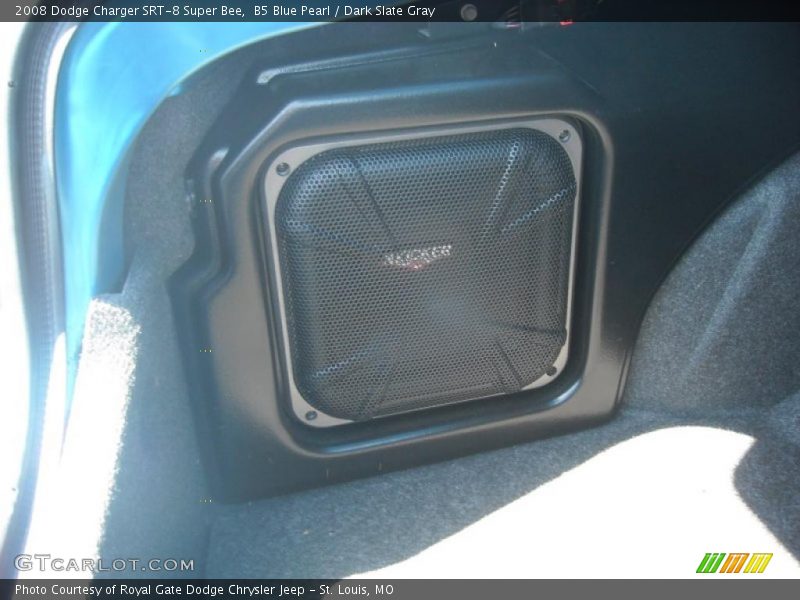 B5 Blue Pearl / Dark Slate Gray 2008 Dodge Charger SRT-8 Super Bee