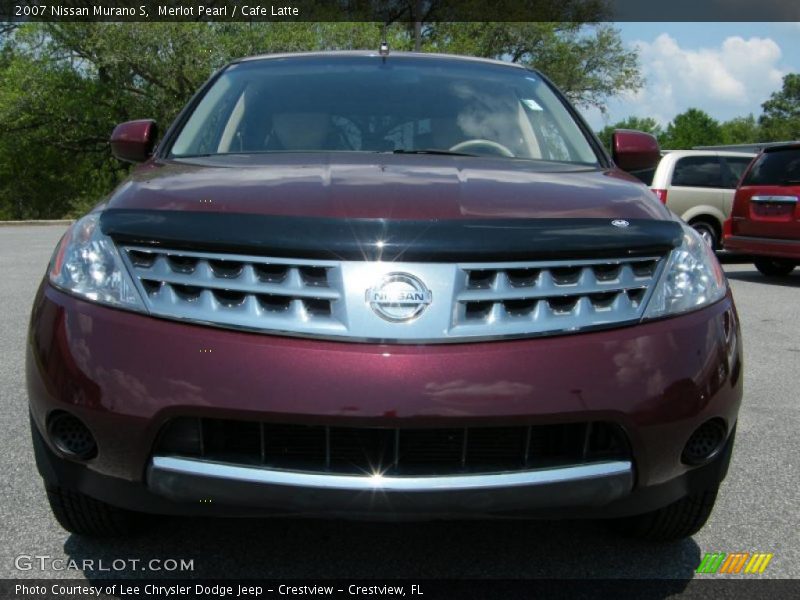 Merlot Pearl / Cafe Latte 2007 Nissan Murano S