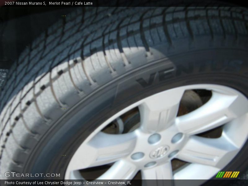 Merlot Pearl / Cafe Latte 2007 Nissan Murano S