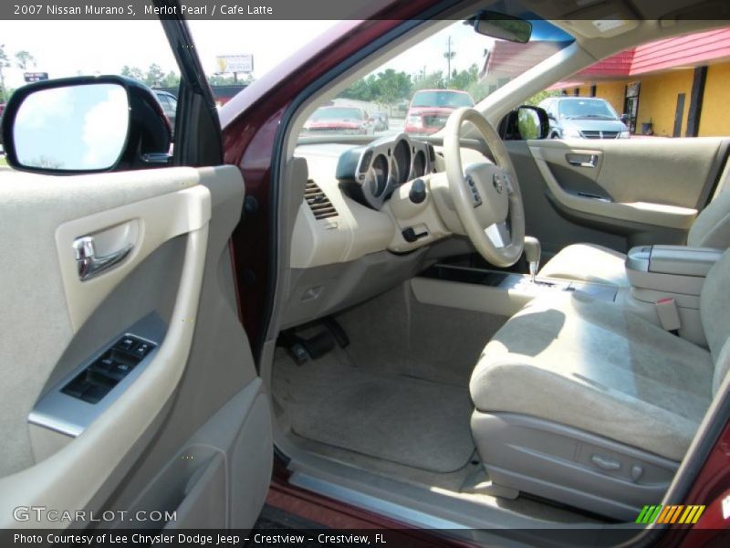 Merlot Pearl / Cafe Latte 2007 Nissan Murano S