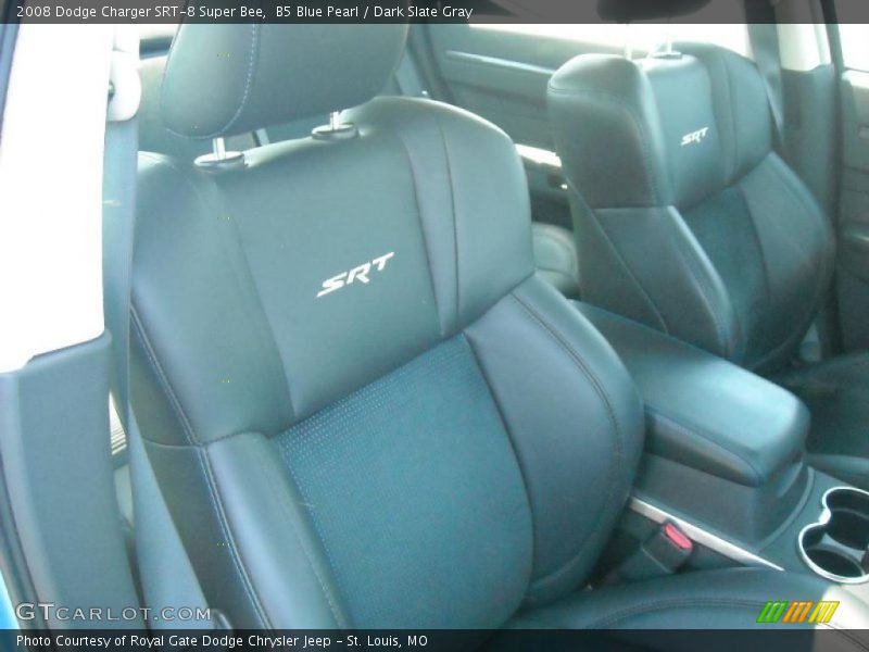 B5 Blue Pearl / Dark Slate Gray 2008 Dodge Charger SRT-8 Super Bee