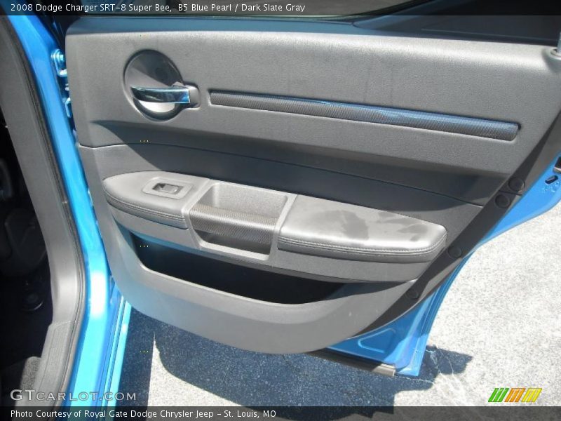 B5 Blue Pearl / Dark Slate Gray 2008 Dodge Charger SRT-8 Super Bee