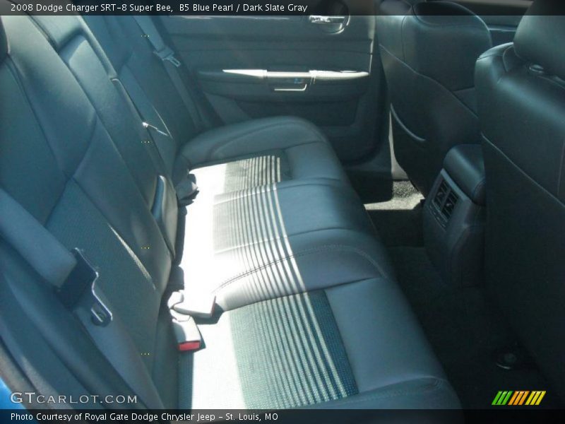 B5 Blue Pearl / Dark Slate Gray 2008 Dodge Charger SRT-8 Super Bee