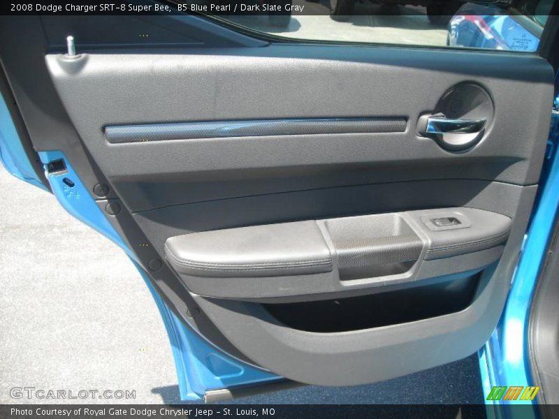 B5 Blue Pearl / Dark Slate Gray 2008 Dodge Charger SRT-8 Super Bee