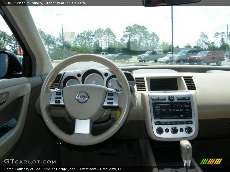 Merlot Pearl / Cafe Latte 2007 Nissan Murano S