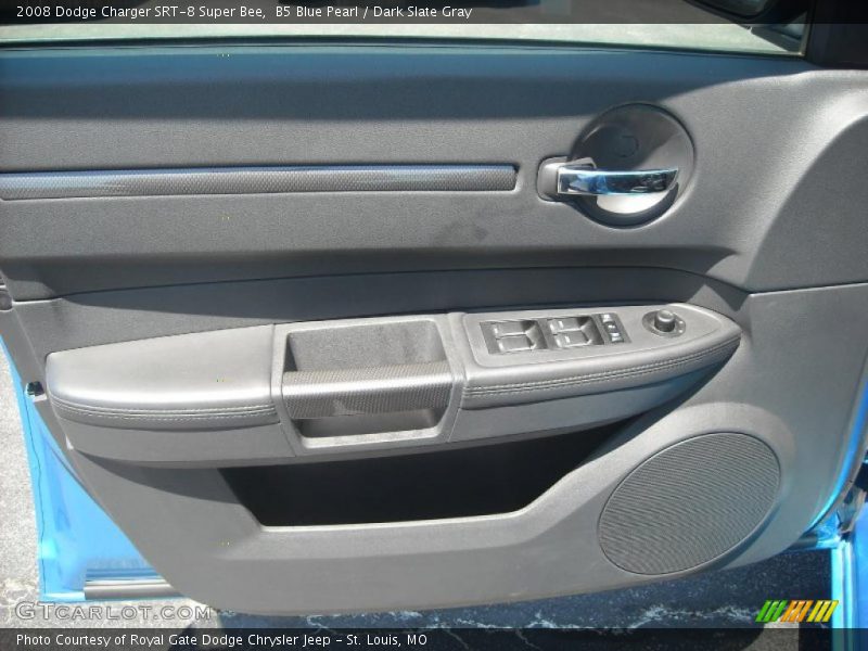 B5 Blue Pearl / Dark Slate Gray 2008 Dodge Charger SRT-8 Super Bee