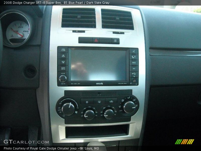 B5 Blue Pearl / Dark Slate Gray 2008 Dodge Charger SRT-8 Super Bee