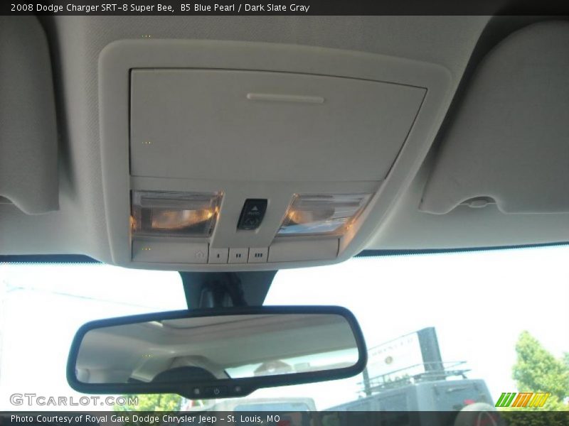 B5 Blue Pearl / Dark Slate Gray 2008 Dodge Charger SRT-8 Super Bee