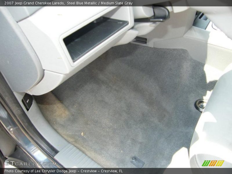 Steel Blue Metallic / Medium Slate Gray 2007 Jeep Grand Cherokee Laredo