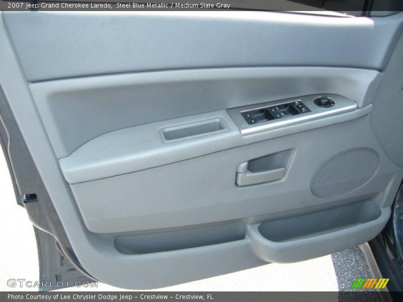 Steel Blue Metallic / Medium Slate Gray 2007 Jeep Grand Cherokee Laredo