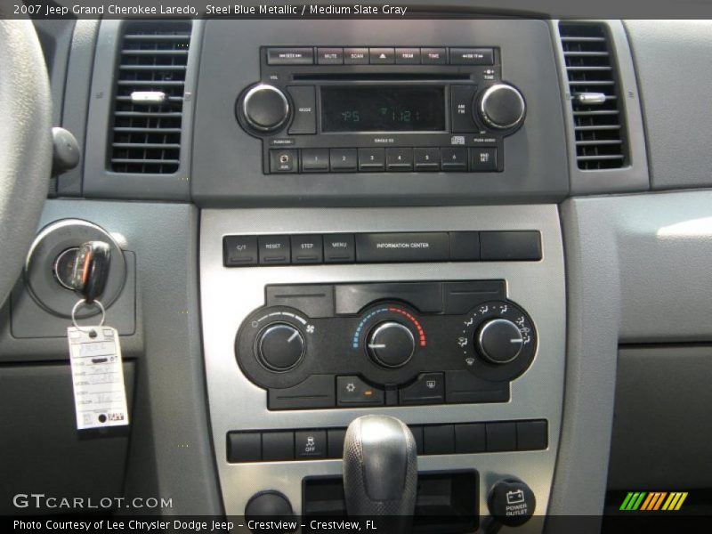 Steel Blue Metallic / Medium Slate Gray 2007 Jeep Grand Cherokee Laredo