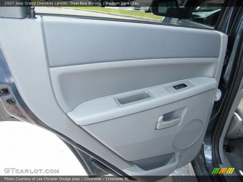 Steel Blue Metallic / Medium Slate Gray 2007 Jeep Grand Cherokee Laredo
