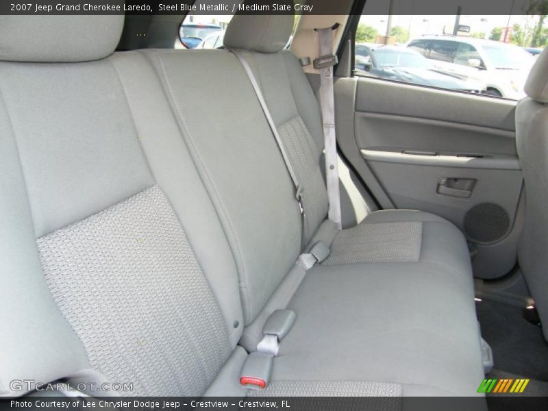 Steel Blue Metallic / Medium Slate Gray 2007 Jeep Grand Cherokee Laredo