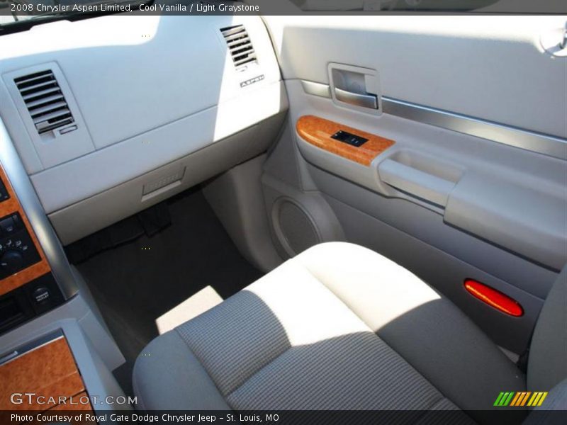 Cool Vanilla / Light Graystone 2008 Chrysler Aspen Limited
