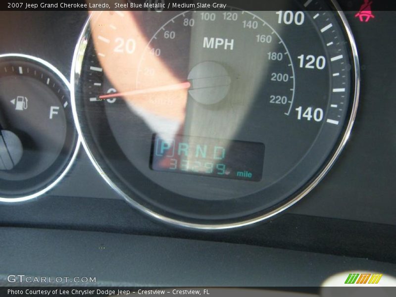 Steel Blue Metallic / Medium Slate Gray 2007 Jeep Grand Cherokee Laredo