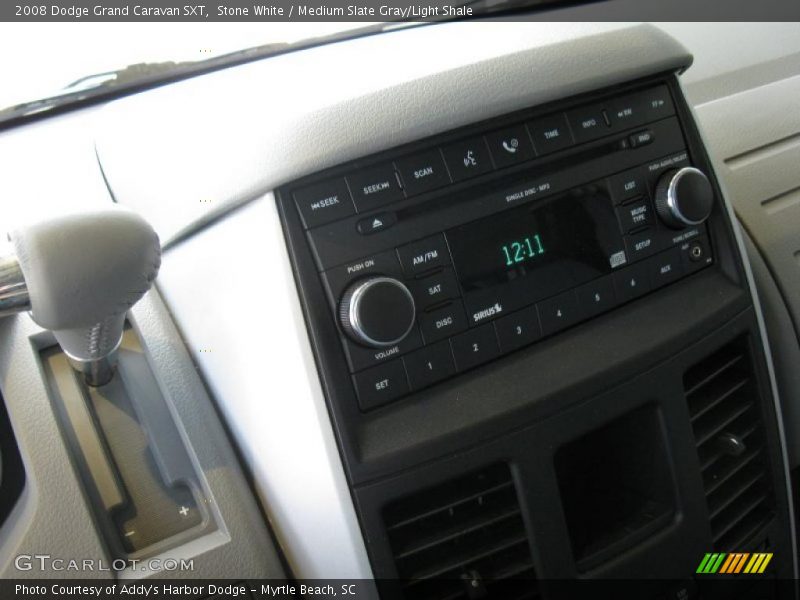 Stone White / Medium Slate Gray/Light Shale 2008 Dodge Grand Caravan SXT