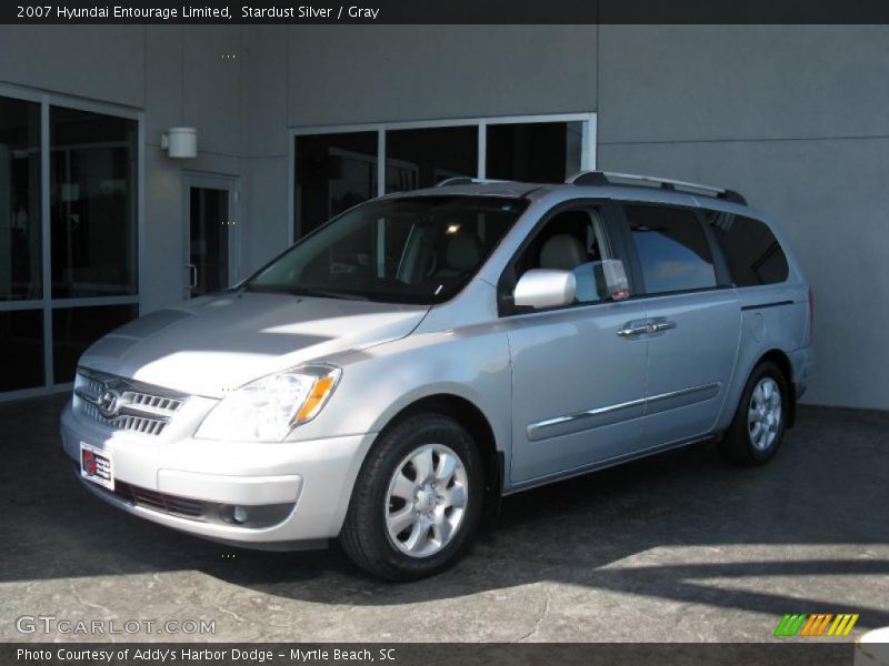 Stardust Silver / Gray 2007 Hyundai Entourage Limited