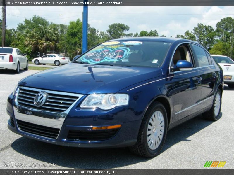 Shadow Blue / Latte Macchiato 2007 Volkswagen Passat 2.0T Sedan