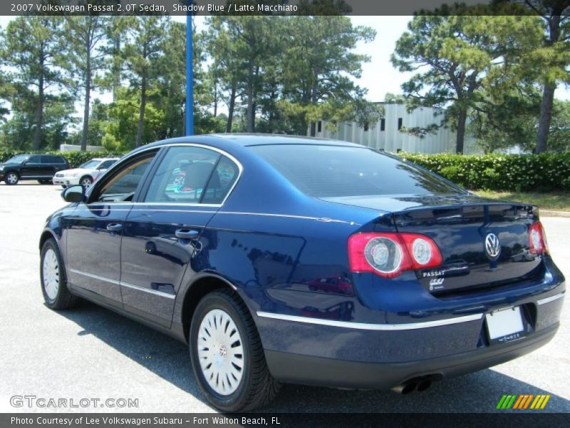 Shadow Blue / Latte Macchiato 2007 Volkswagen Passat 2.0T Sedan