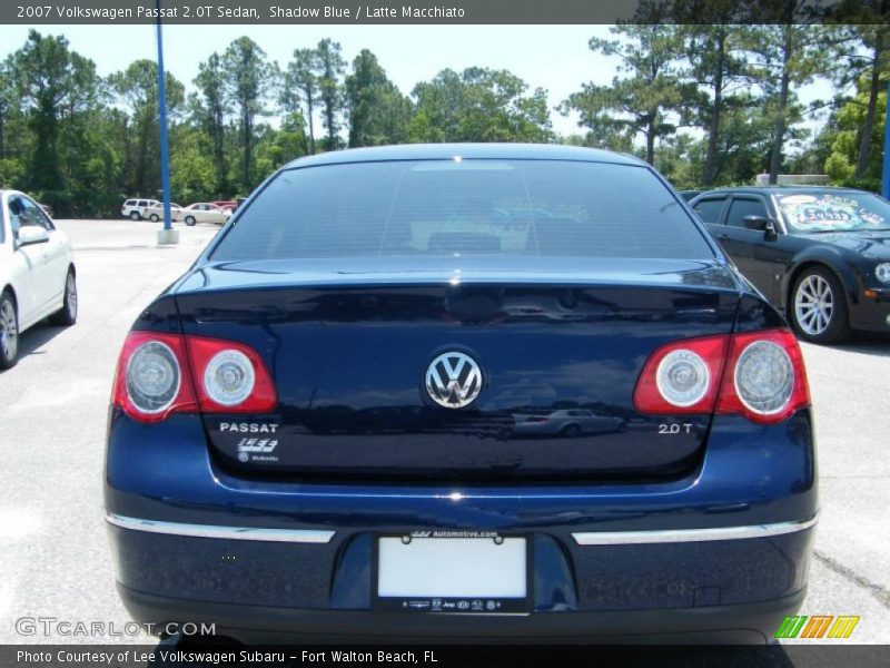 Shadow Blue / Latte Macchiato 2007 Volkswagen Passat 2.0T Sedan
