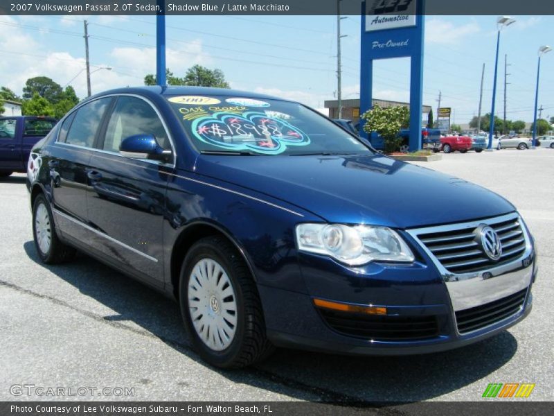 Shadow Blue / Latte Macchiato 2007 Volkswagen Passat 2.0T Sedan