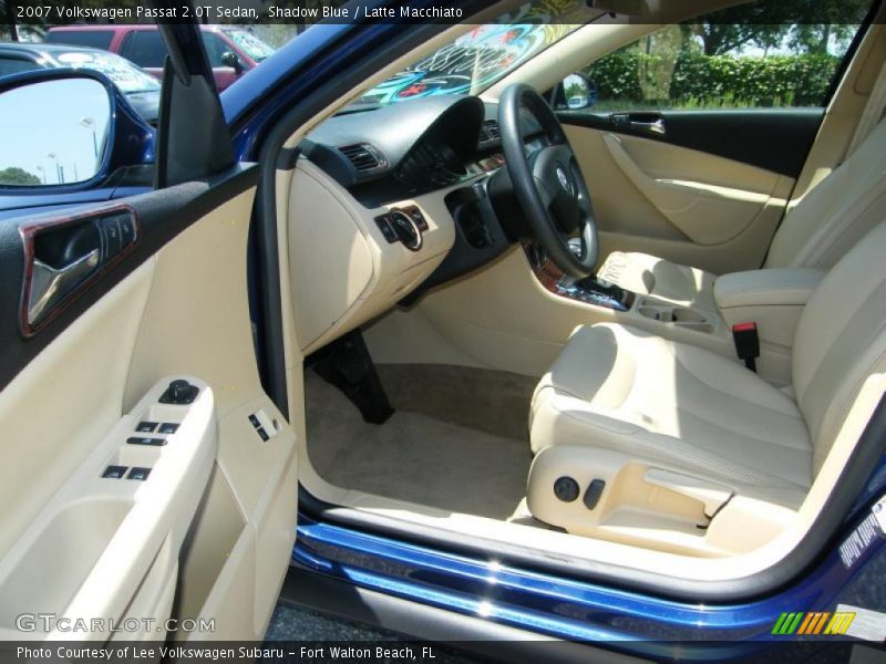 Shadow Blue / Latte Macchiato 2007 Volkswagen Passat 2.0T Sedan
