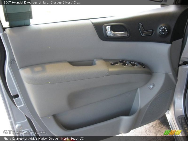 Stardust Silver / Gray 2007 Hyundai Entourage Limited