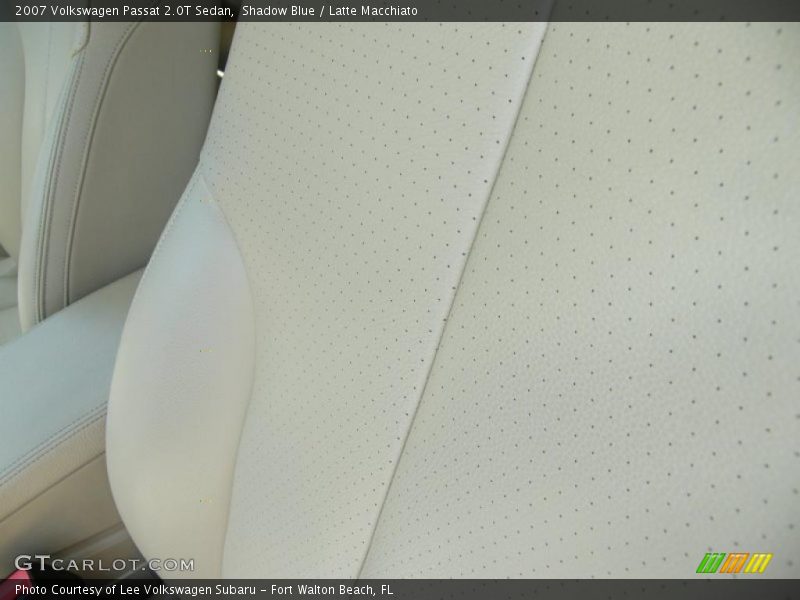 Shadow Blue / Latte Macchiato 2007 Volkswagen Passat 2.0T Sedan