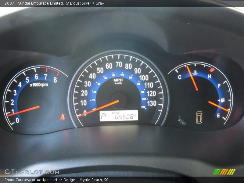 Stardust Silver / Gray 2007 Hyundai Entourage Limited