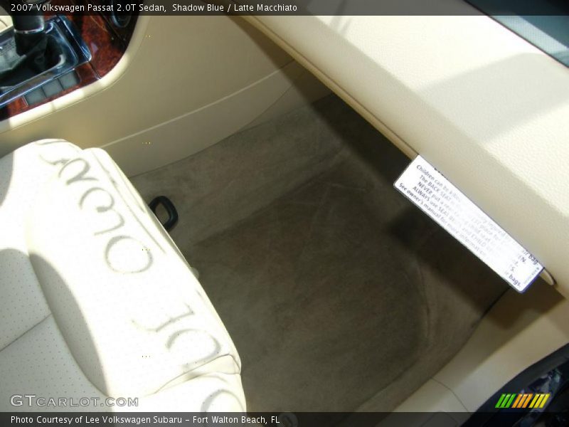 Shadow Blue / Latte Macchiato 2007 Volkswagen Passat 2.0T Sedan