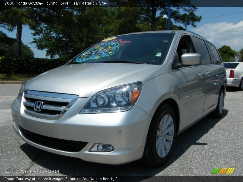 Silver Pearl Metallic / Gray 2006 Honda Odyssey Touring