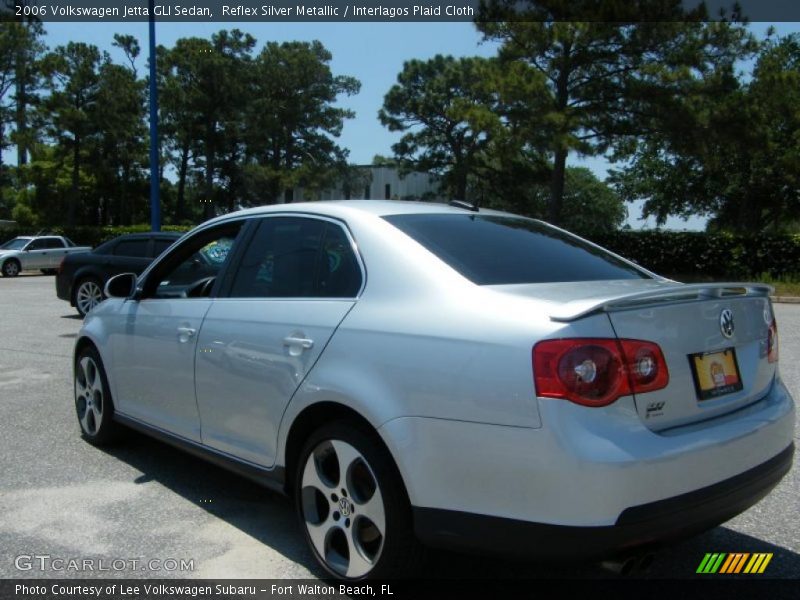 Reflex Silver Metallic / Interlagos Plaid Cloth 2006 Volkswagen Jetta GLI Sedan