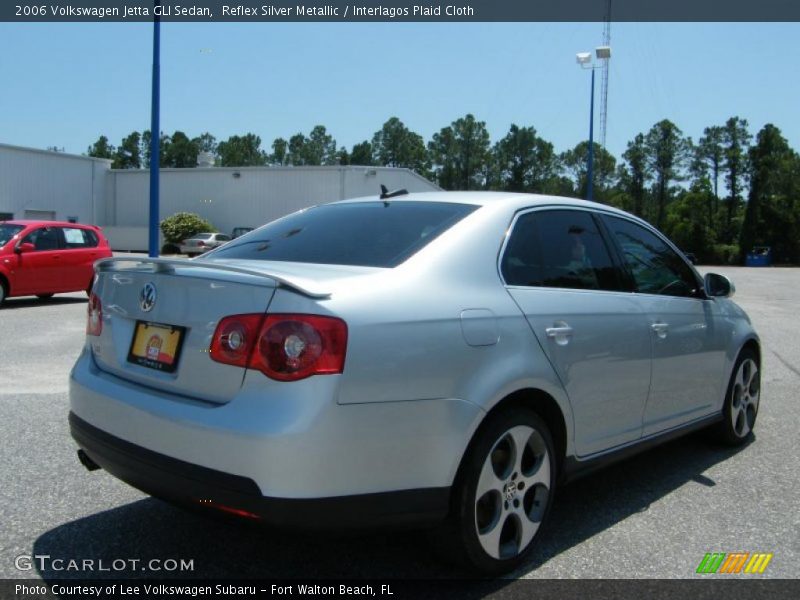 Reflex Silver Metallic / Interlagos Plaid Cloth 2006 Volkswagen Jetta GLI Sedan