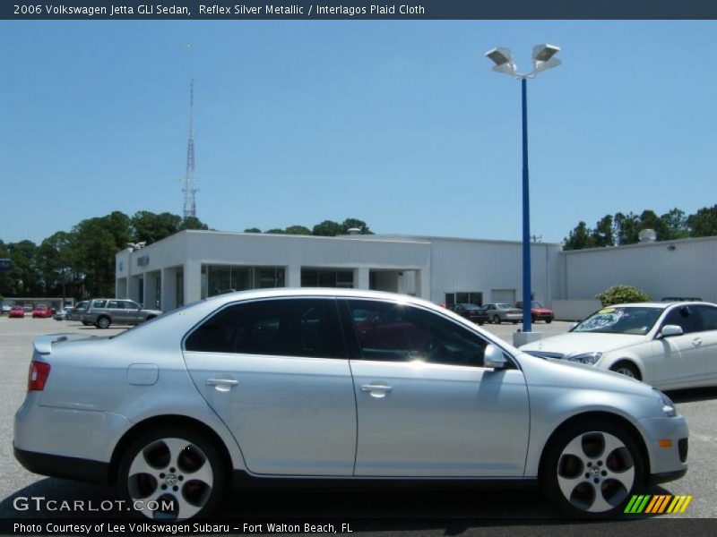 Reflex Silver Metallic / Interlagos Plaid Cloth 2006 Volkswagen Jetta GLI Sedan