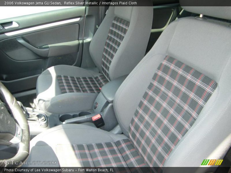 Reflex Silver Metallic / Interlagos Plaid Cloth 2006 Volkswagen Jetta GLI Sedan