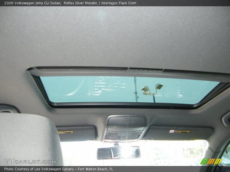 Reflex Silver Metallic / Interlagos Plaid Cloth 2006 Volkswagen Jetta GLI Sedan
