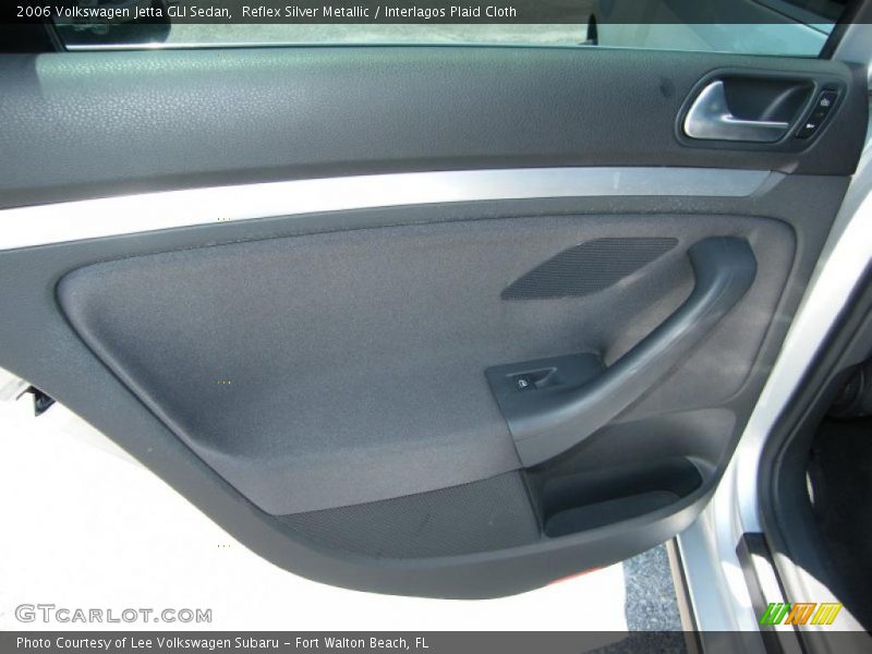 Reflex Silver Metallic / Interlagos Plaid Cloth 2006 Volkswagen Jetta GLI Sedan