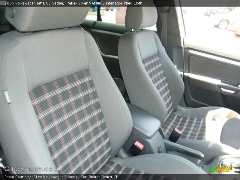 Reflex Silver Metallic / Interlagos Plaid Cloth 2006 Volkswagen Jetta GLI Sedan