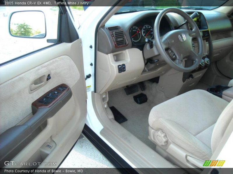 Taffeta White / Ivory 2005 Honda CR-V EX 4WD