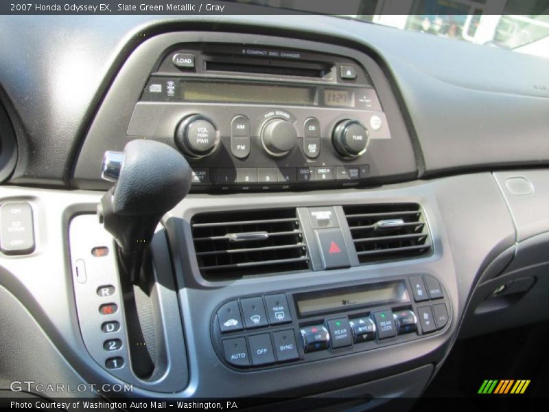 Slate Green Metallic / Gray 2007 Honda Odyssey EX