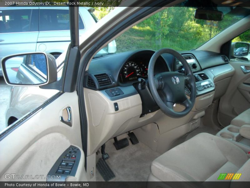 Desert Rock Metallic / Ivory 2007 Honda Odyssey EX