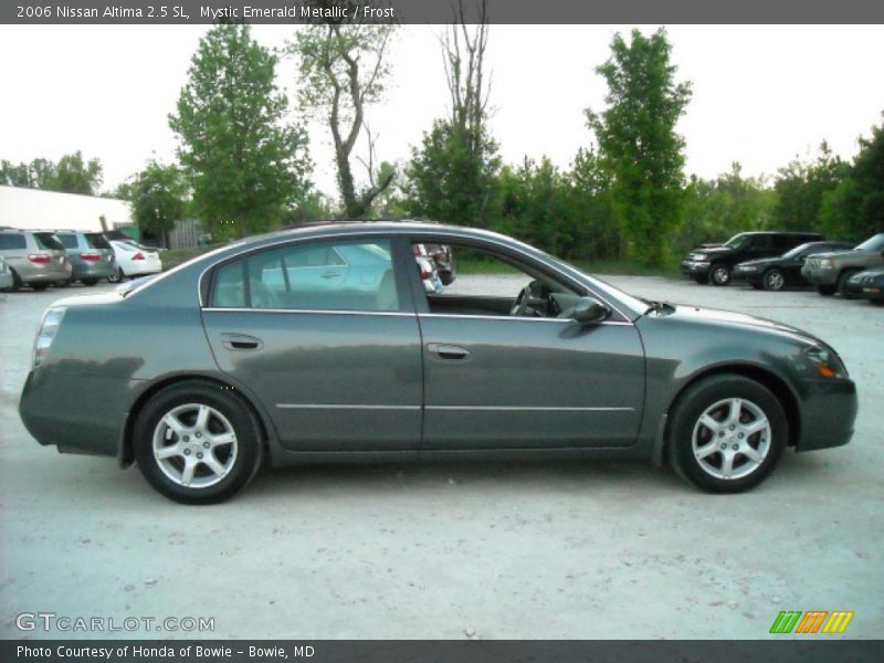 Mystic Emerald Metallic / Frost 2006 Nissan Altima 2.5 SL