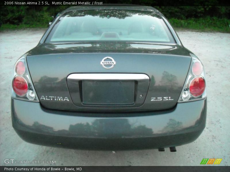 Mystic Emerald Metallic / Frost 2006 Nissan Altima 2.5 SL