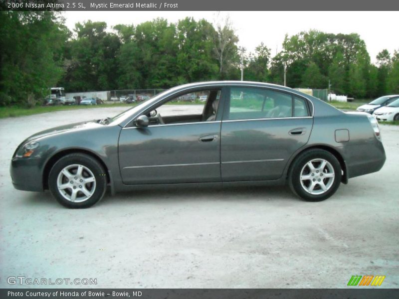 Mystic Emerald Metallic / Frost 2006 Nissan Altima 2.5 SL