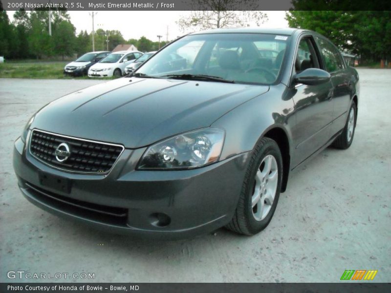 Mystic Emerald Metallic / Frost 2006 Nissan Altima 2.5 SL