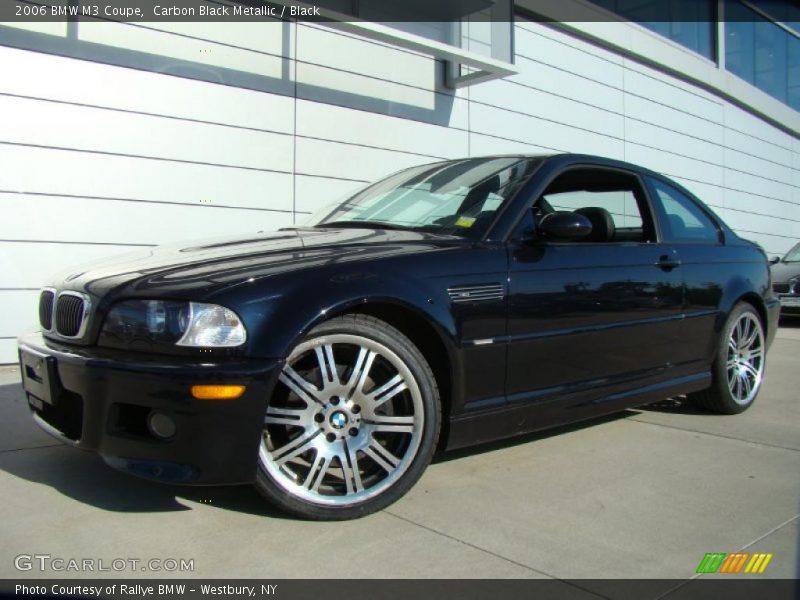 Carbon Black Metallic / Black 2006 BMW M3 Coupe