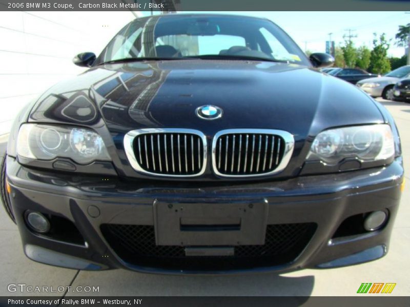 Carbon Black Metallic / Black 2006 BMW M3 Coupe