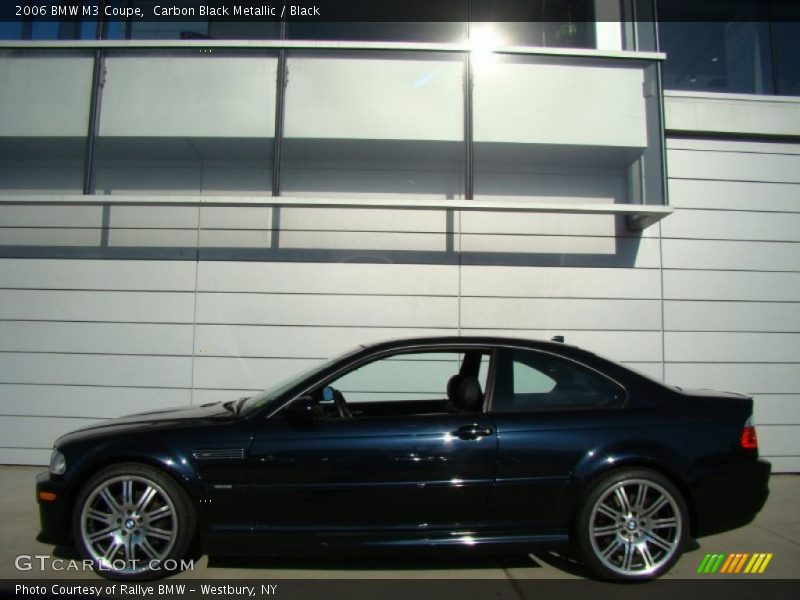 Carbon Black Metallic / Black 2006 BMW M3 Coupe