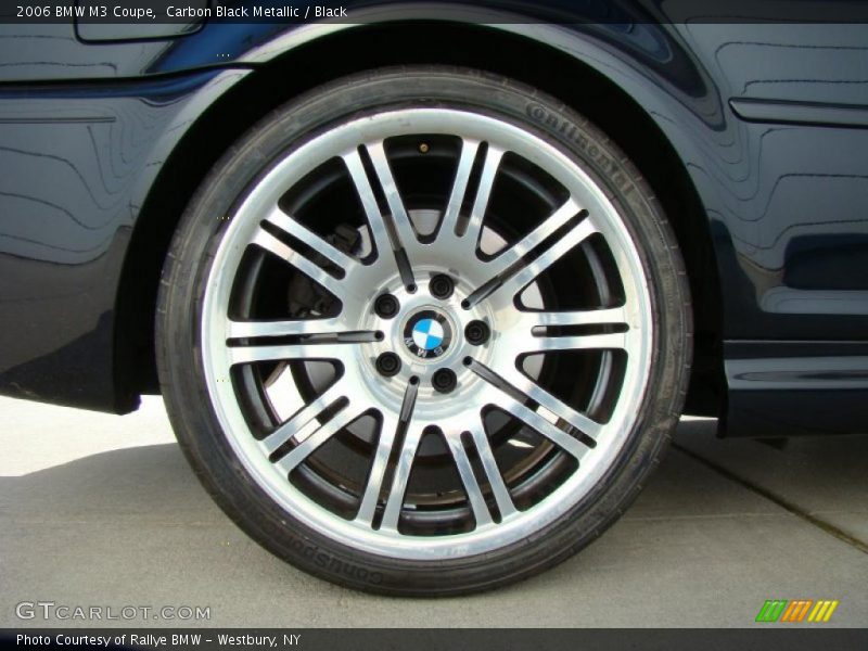 Carbon Black Metallic / Black 2006 BMW M3 Coupe